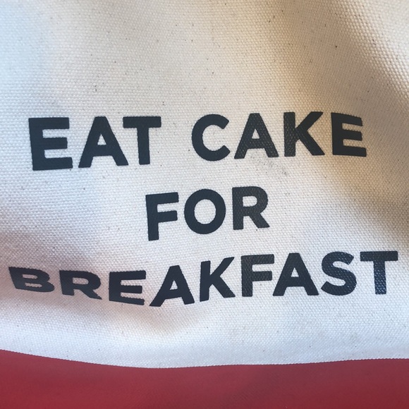 ♠️ Kate Spade Eat Cake for Breakfast Tote Shoulder Bag - Picture 11 of 14